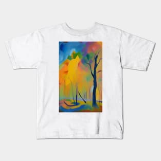 Forest Of Colors Kids T-Shirt